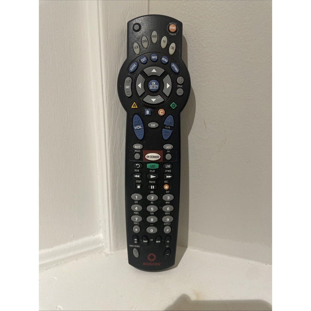 Rogers 1056B03 Remote Control (for Rogers Cable Box)
